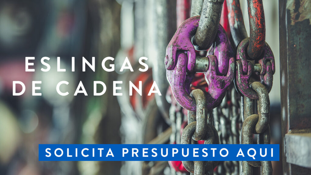 Presupuesto eslingas de cadena